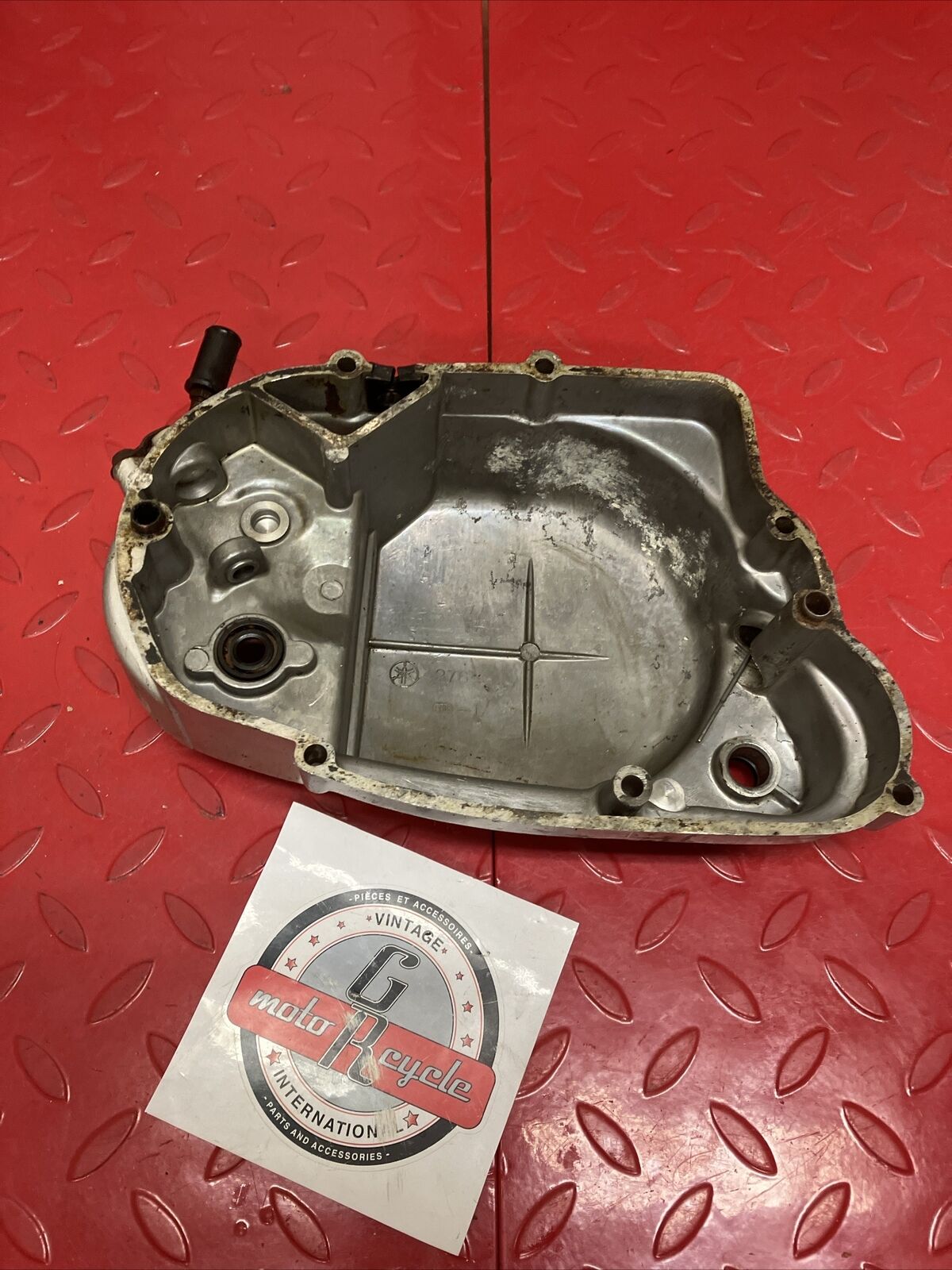 Yamaha HT1 MX 1971 Right crankcase clutch cover 1970 LT2 1972