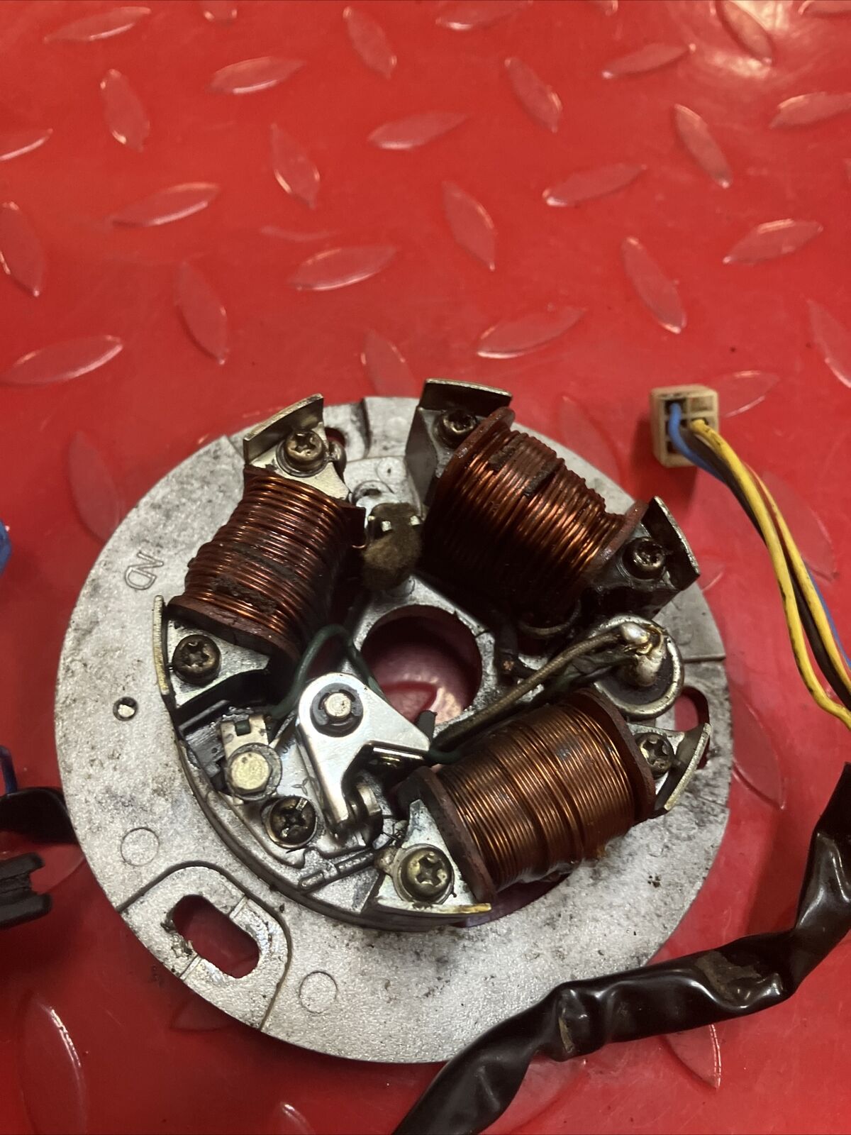 Suzuki RV90 1976 stator magneto flywheel rotor 32100-27693 32101-27692