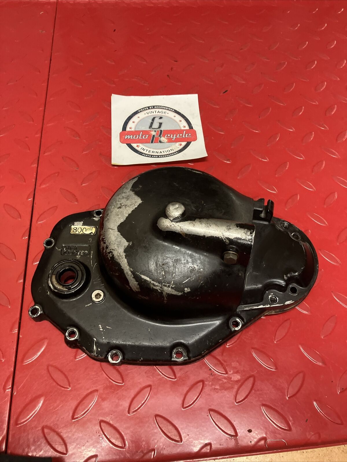 Suzuki DS100 1980 Right crankcase clutch cover