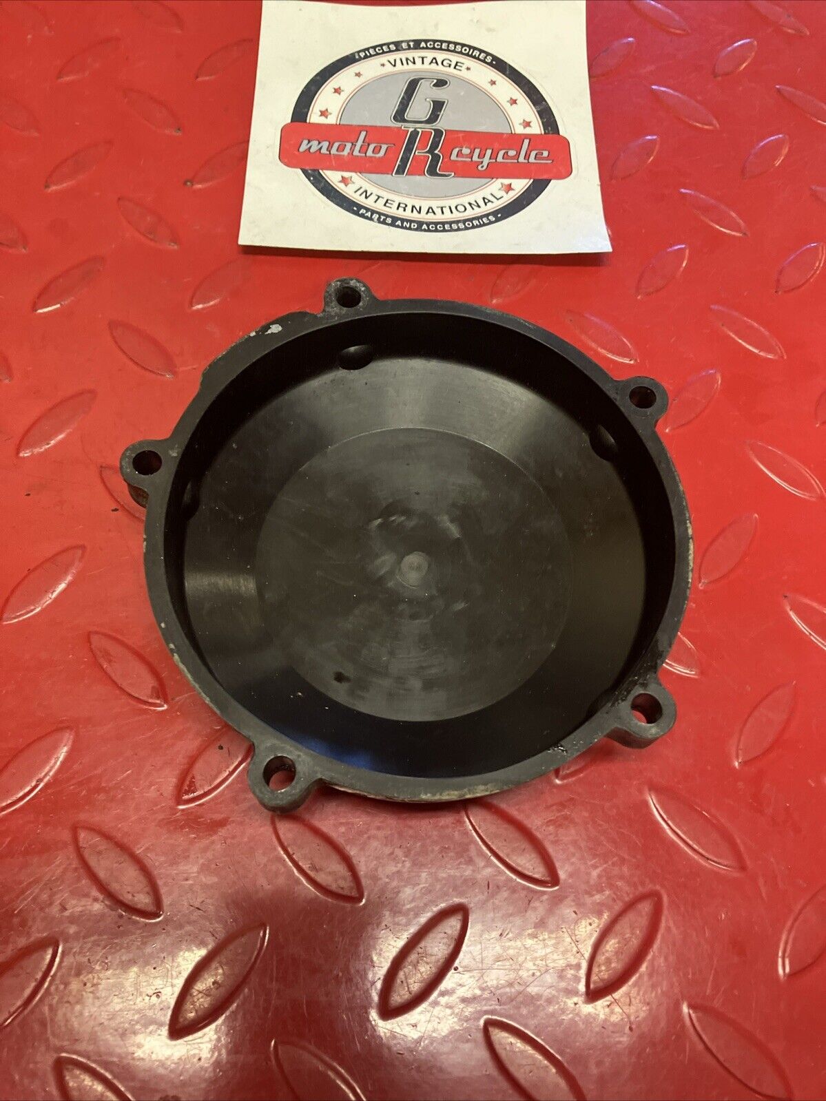 Kawasaki KX125 1987 Left crankcase stator cover