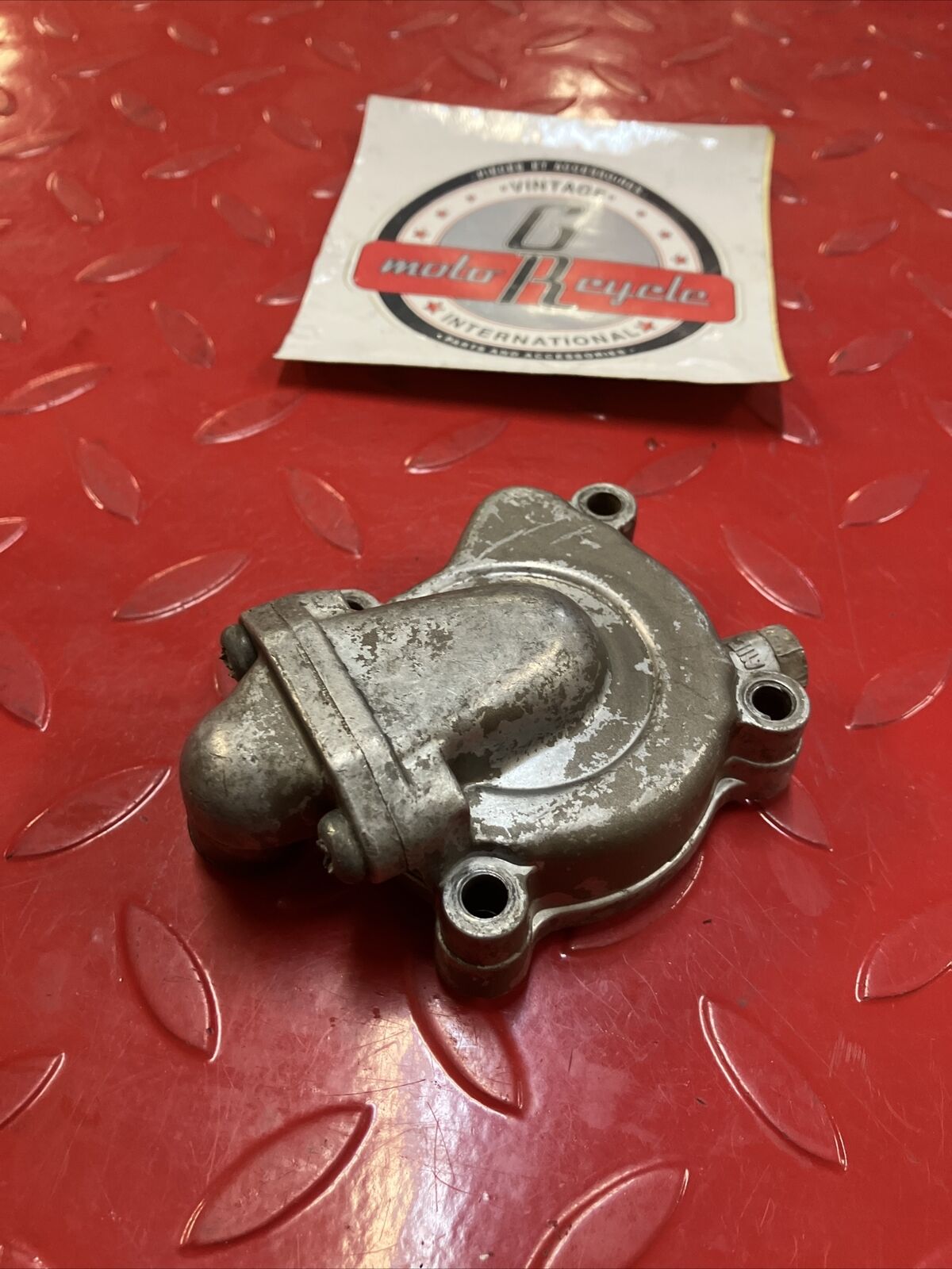 Suzuki RM125 1985 water pump waterpump cover 1981 1982 1983 1984
