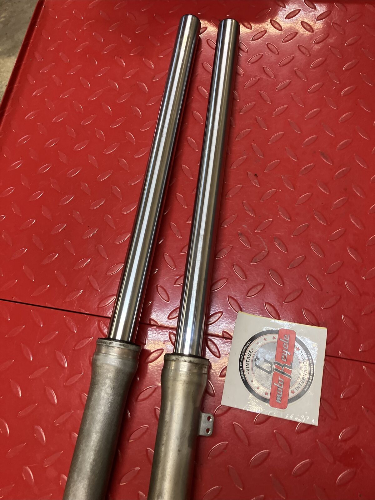 Yamaha DT200 1984 front fork suspension damper suspension