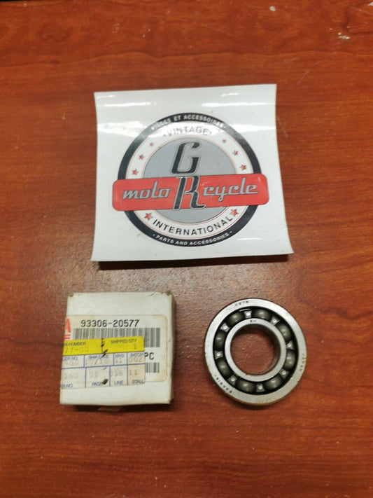 NOS Yamaha 1996 WR250 YZ250 TRANSMISSION BEARING 93306-20577-00 Y86