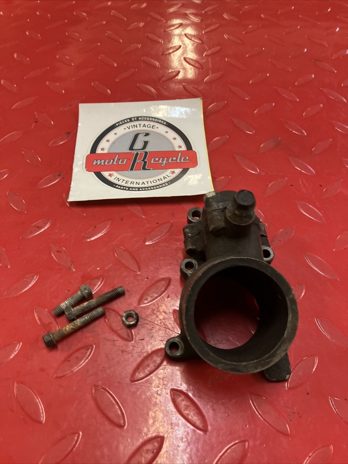 Honda CR250R 1984 exhaust manifold atac butterfly valve governor