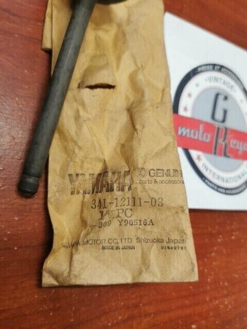 NOS Yamaha TX650 TX750 XS1 INTAKE VALVE 341-12111-03-00 SUB 341-12111-04-00 Y136