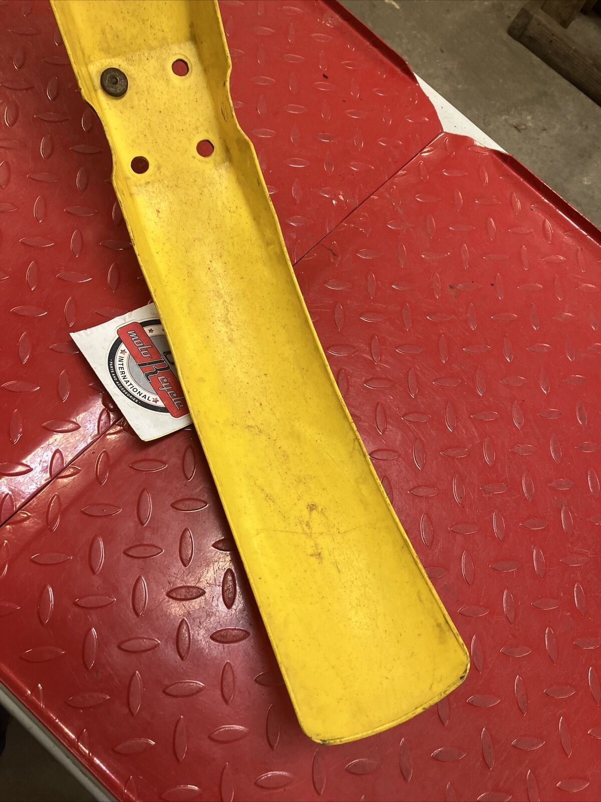 Preston petty muder front fender yellow