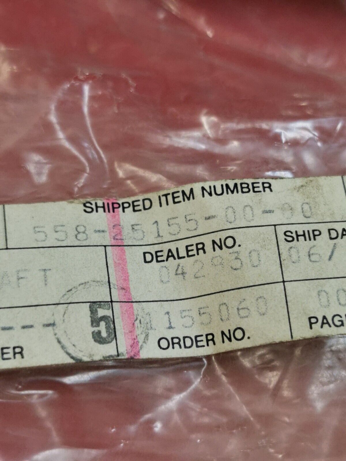 NOS YAMAHA LEVER CAMSHAFT 1 558-25155-00-00 SUPERCEDED 5H0-25155-00-00 Y30