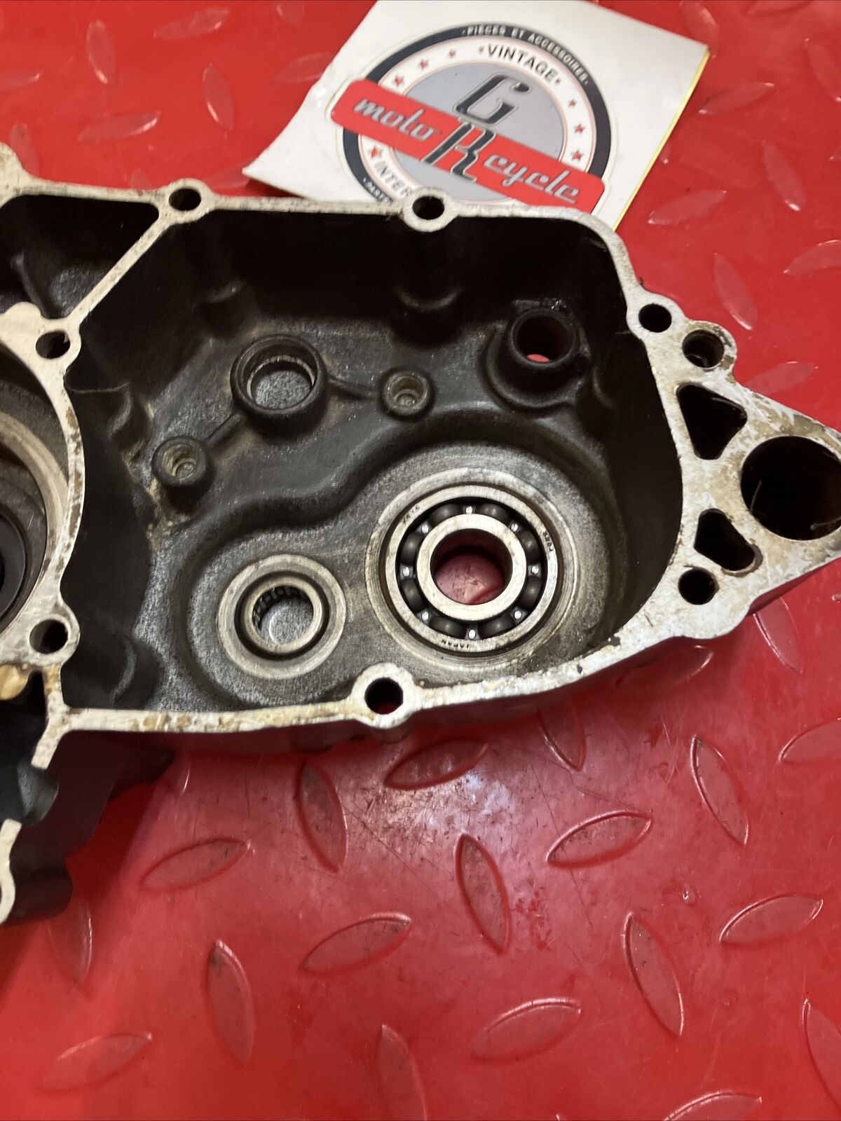 Kawasaki KX125 1983 left crankcase