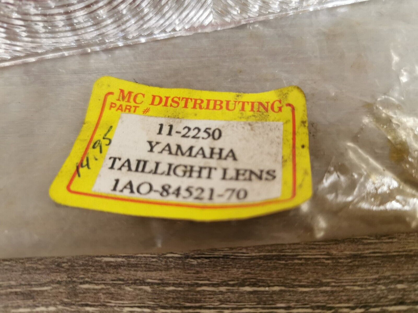 NOS Yamaha XS1100E XS1100G XS1100H XS750D Tail Light Lens 11-2250 J27