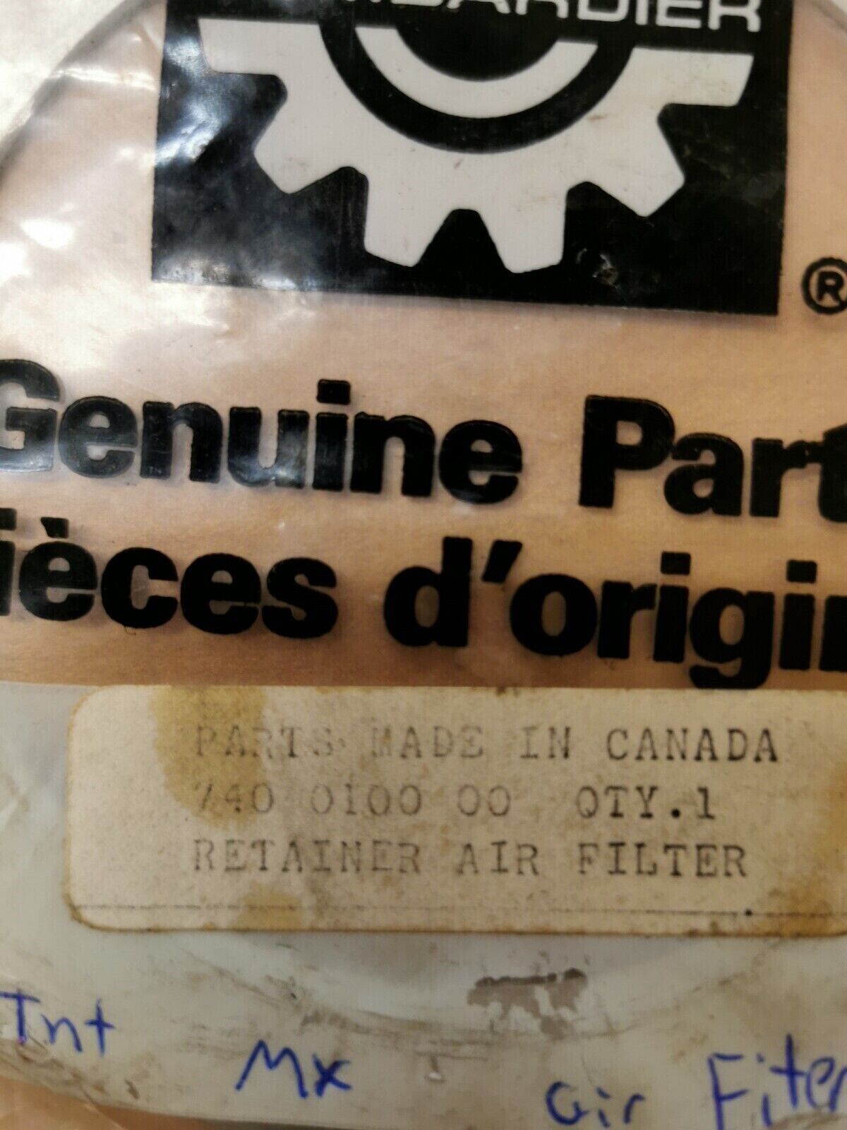 NOS CAN-AM TNT  MX AIR FILTER RETAINER 740-010-000  CA2