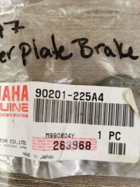NEW NOS YAMAHA EX570EN EX570M WASHER PLATE BRAKE 90201-225A4-00 Y112