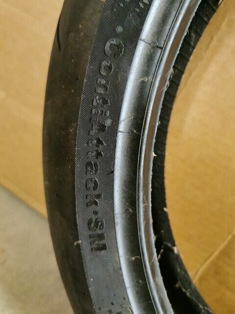 NOS CONTINENTAL CONTI ATTACK SM 120/70R17 M/C 58H MOTORCYCLE TIRE 0244113