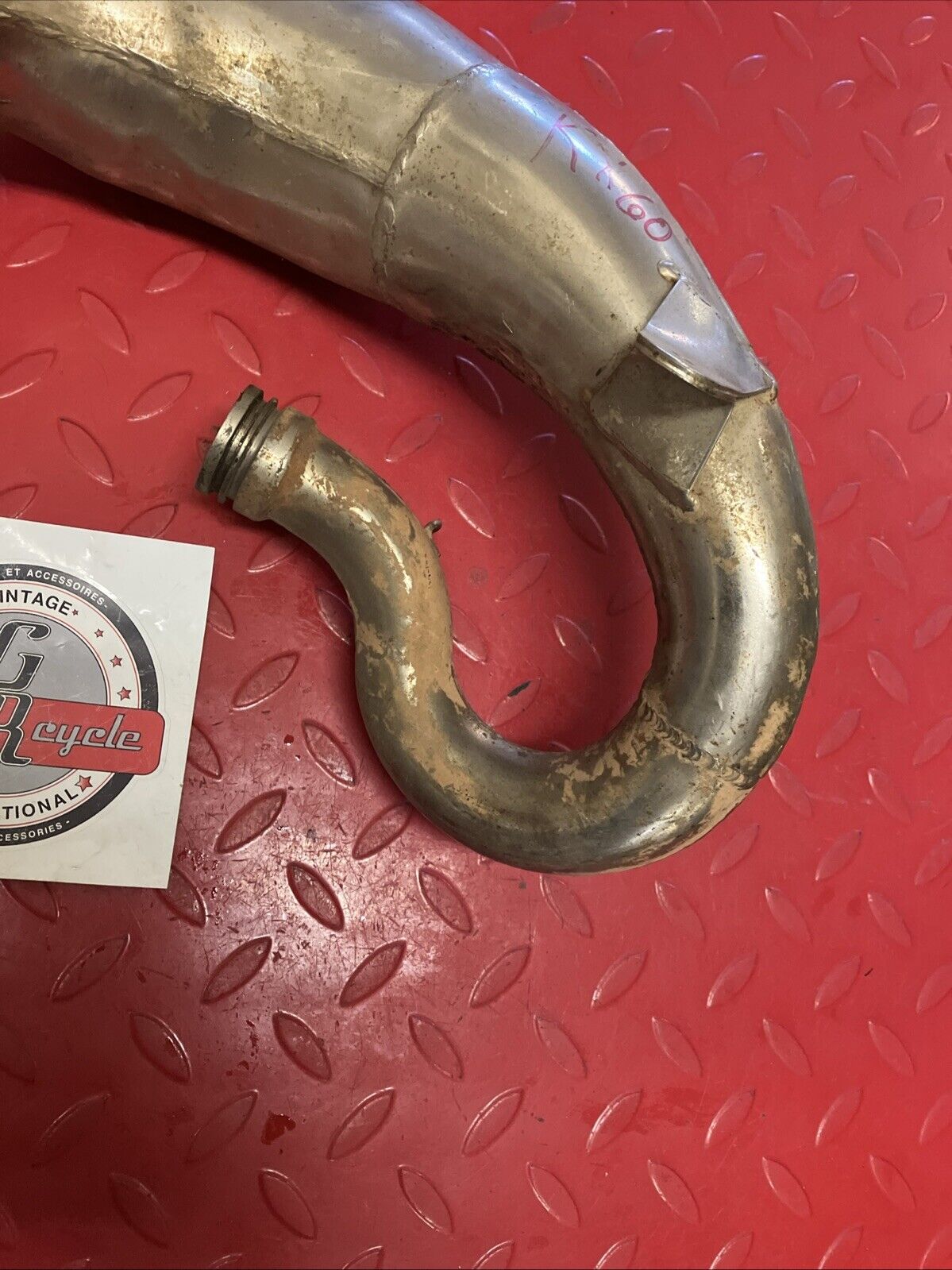 Kawasaki KX65 2000 2001 2002 FMF Fatty pipe exhaust expansion chamber 020051