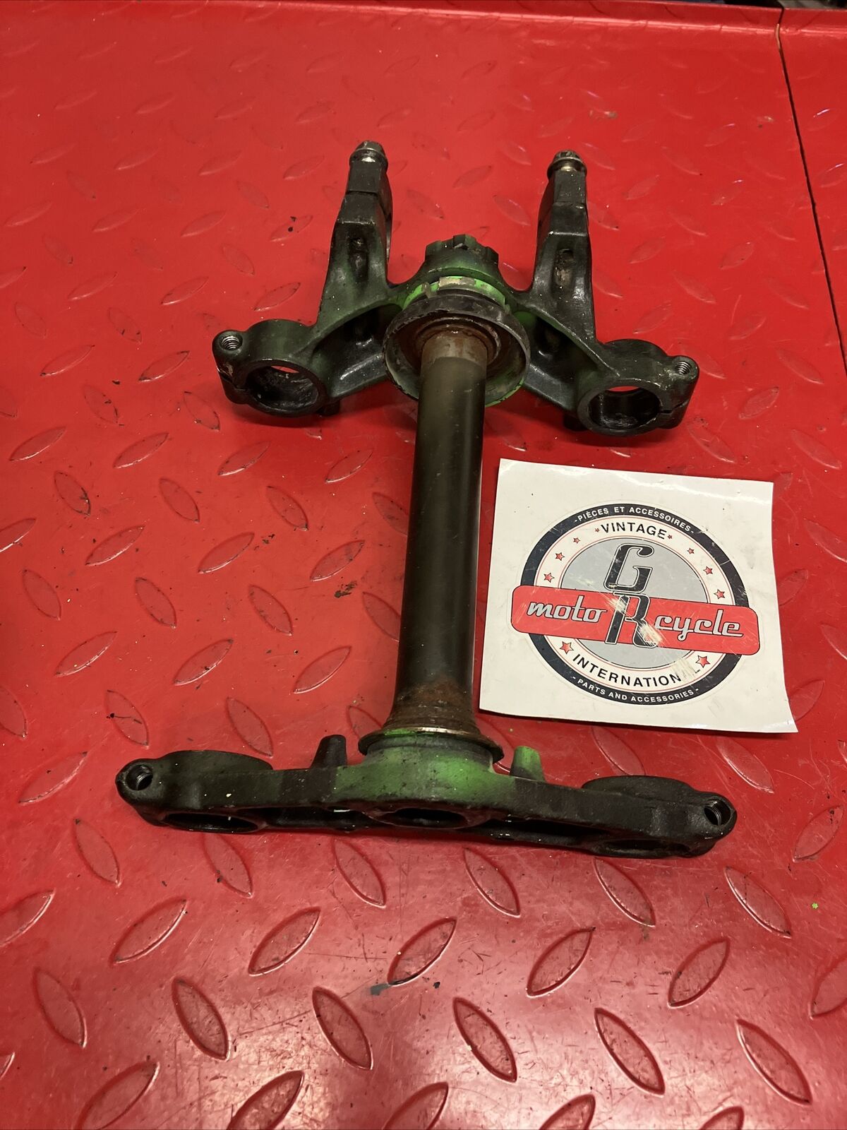 Kawasaki KDX80 1987 Steering stem triple tree clamp fork holder 1985 1986
