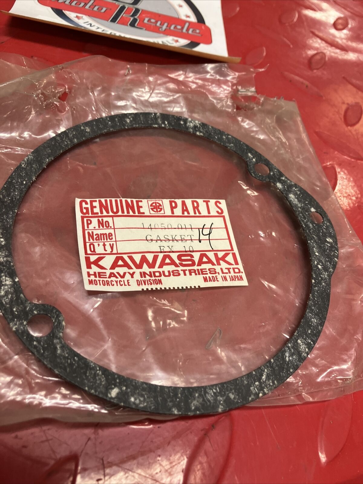 NOS KAWASAKI PULSING COIL POINT COVER GASKET 14050-011 SUB BY 11060-1053 K21