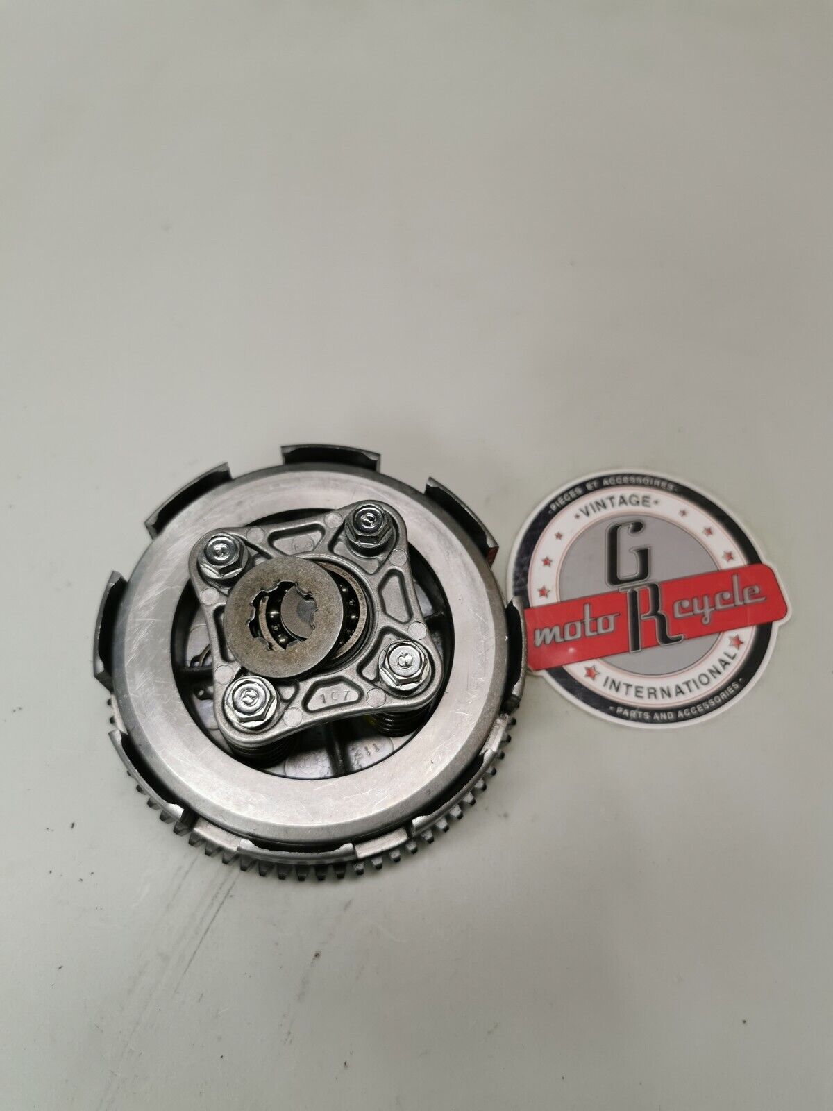 Honda XR80R 1993 clutch basket hub pressure plate 22100-149-000 22121-115-010