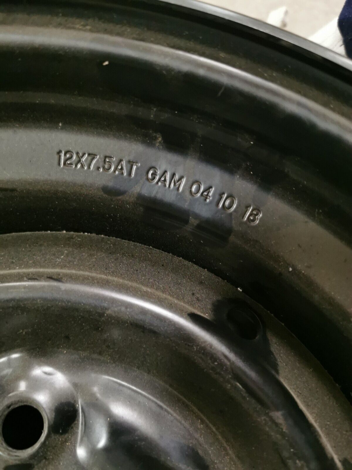NOS YAMAHA 12X7 REAR WHEEL KIT 90891-60117-00