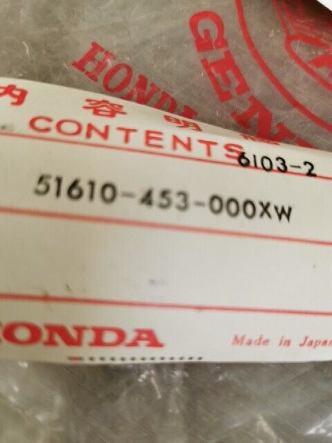 NOS HONDA CB175 CB200 CB200T 1973 1974 1976 COVER R FORK UP 51610-453-000XW H94