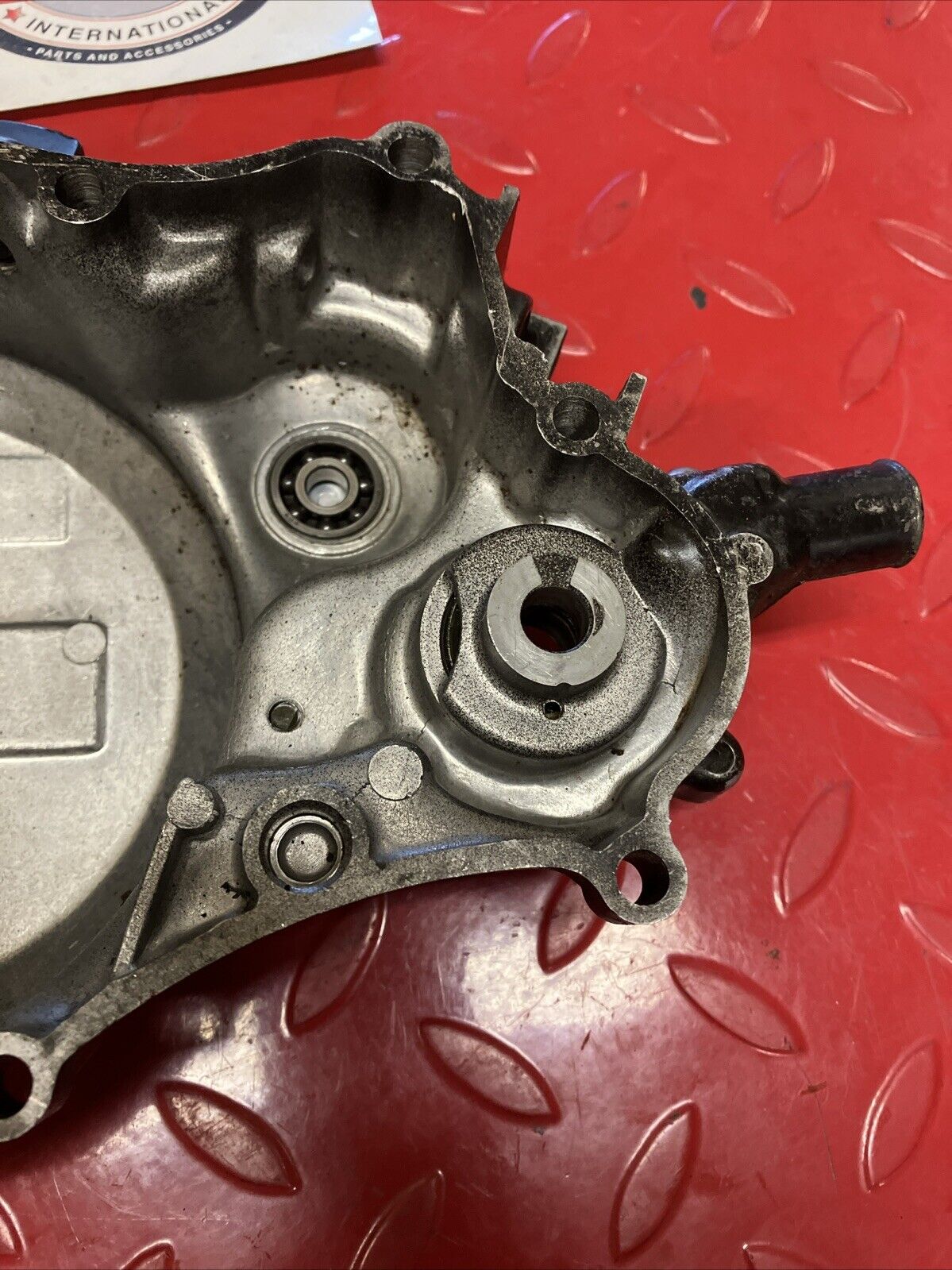 Yamaha YZ125 1983 Left crankcase clutch cover 1984 1985