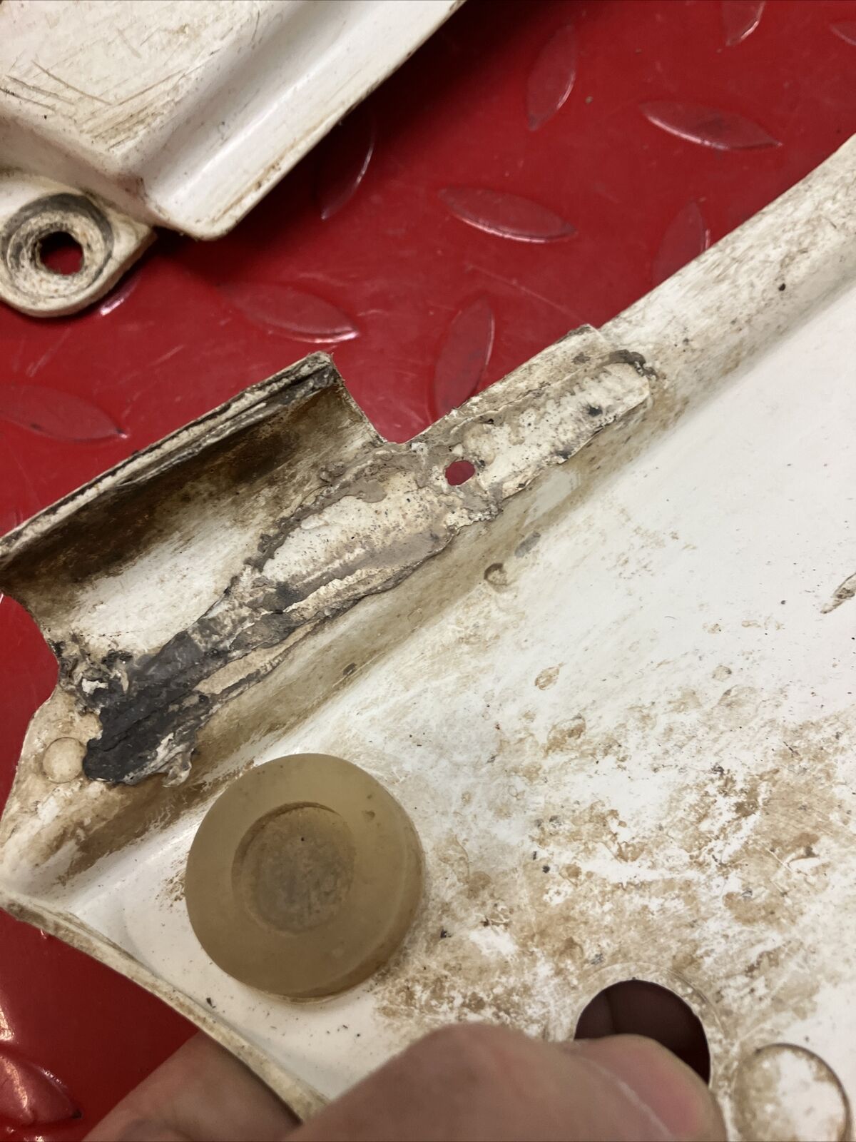 Suzuki RM80 1996 left right side cover panel fairing