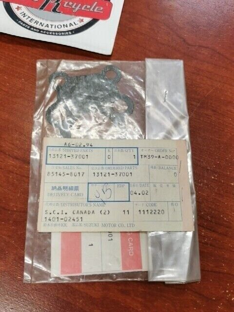 NOS Suzuki 1975 1976 RE5 RE-5 INTAKE PIPE GASKET 13121-37001 S32