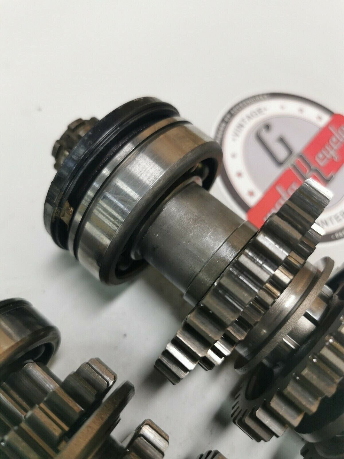 Honda XR250 1980 transmission tranny mainshaft countershaft main counter shaft