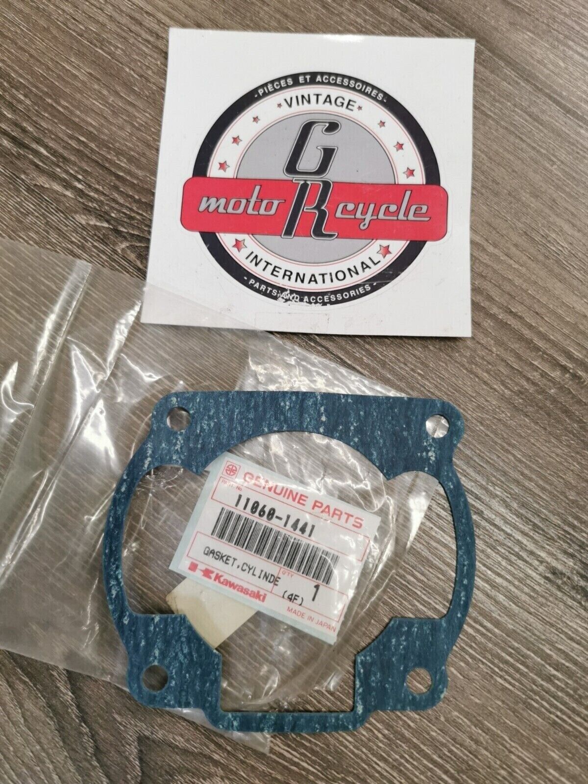NOS KAWASAKI KDX200 Cylinder Base Gasket 11060-1441 K31