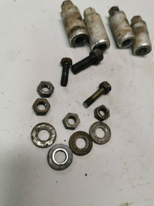 Yamaha DT125 1978 top end cylinder and head bolt nut hardware