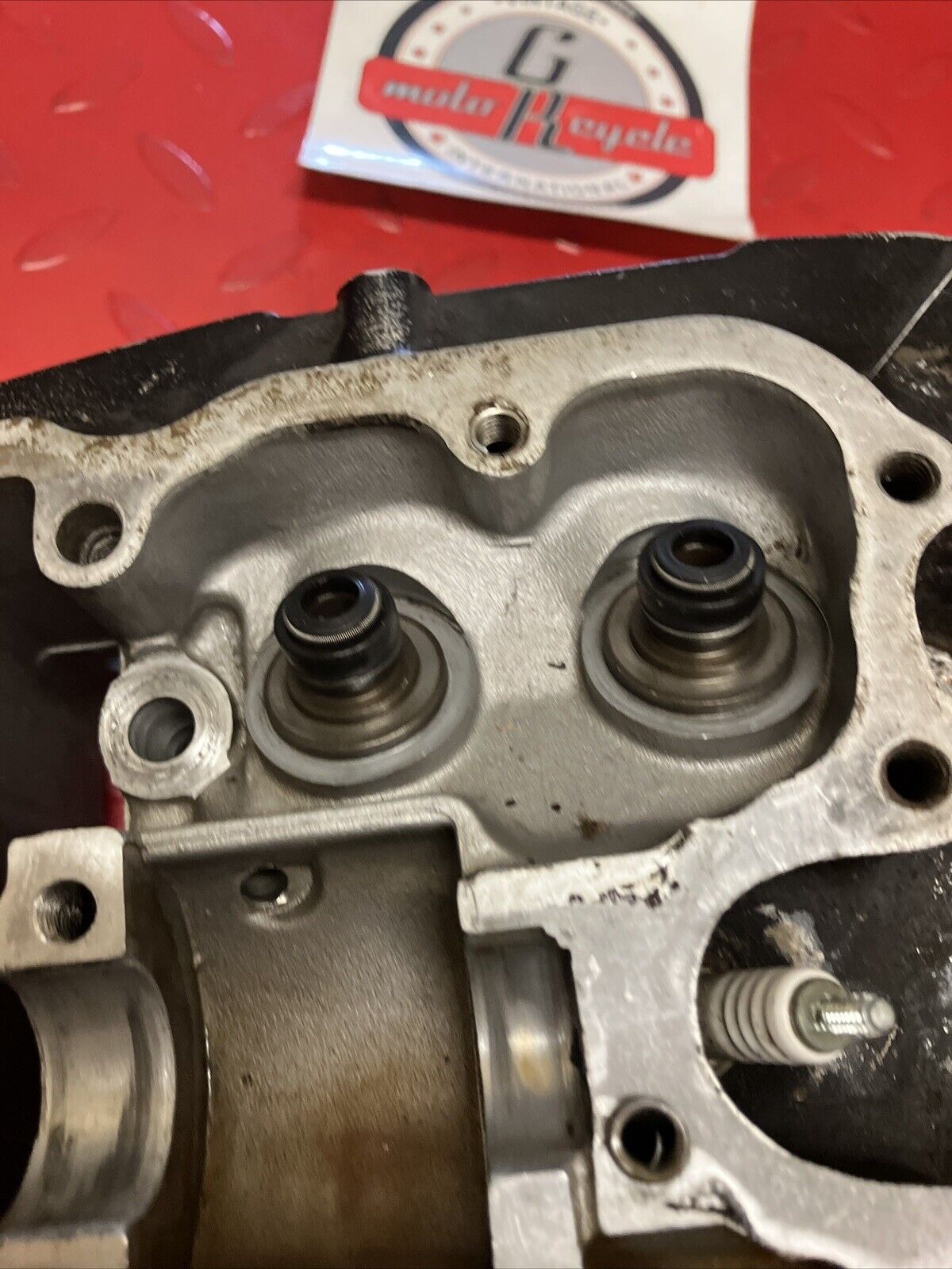 Honda XR350R 1985 cylinder head