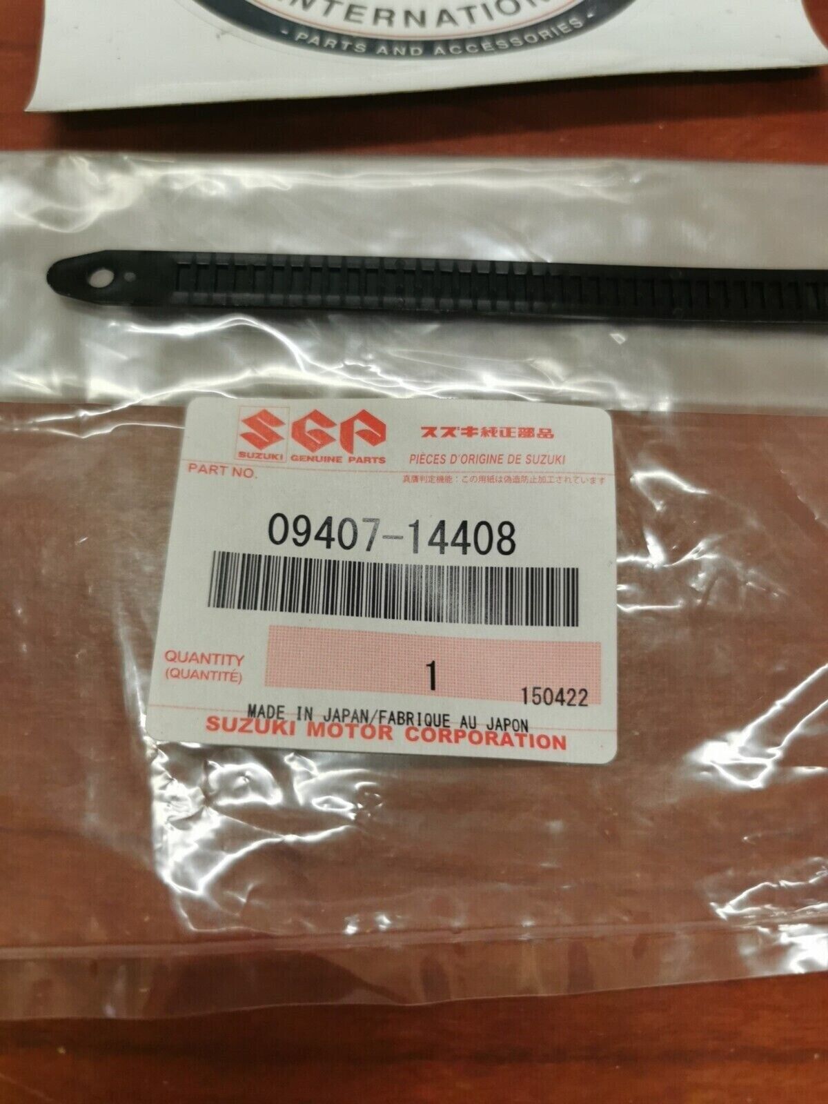 NOS Suzuki GSX-S1000 AN650 WATER HOSE CLAMP 09407-14408 SUB. 09407-17402 S17