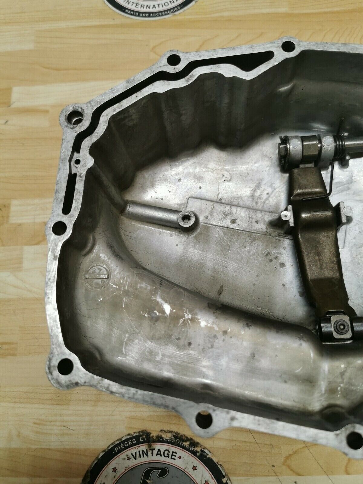 Honda CB125S 1975 right crankcase clutch cover panel