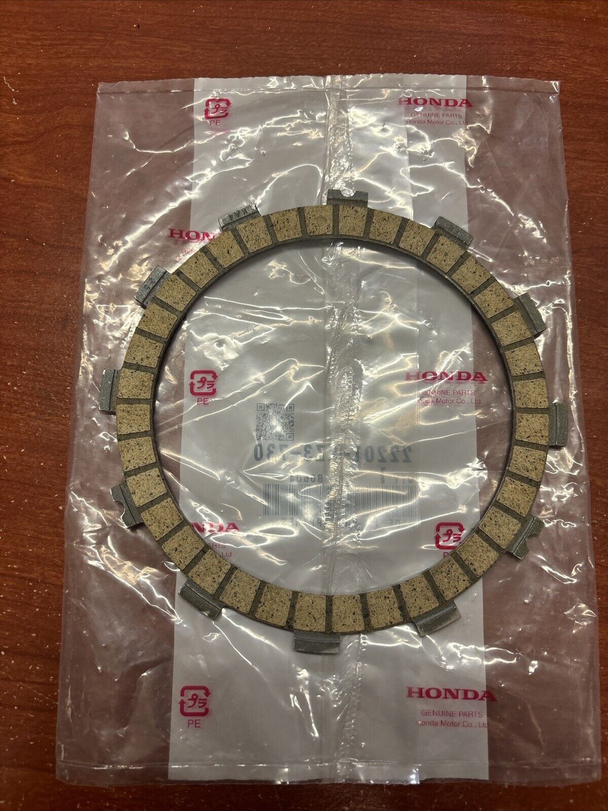 NOS Honda CR250R CR480R CR500R CLUTCH FRICTION DISK 22201-KZ3-730 H142