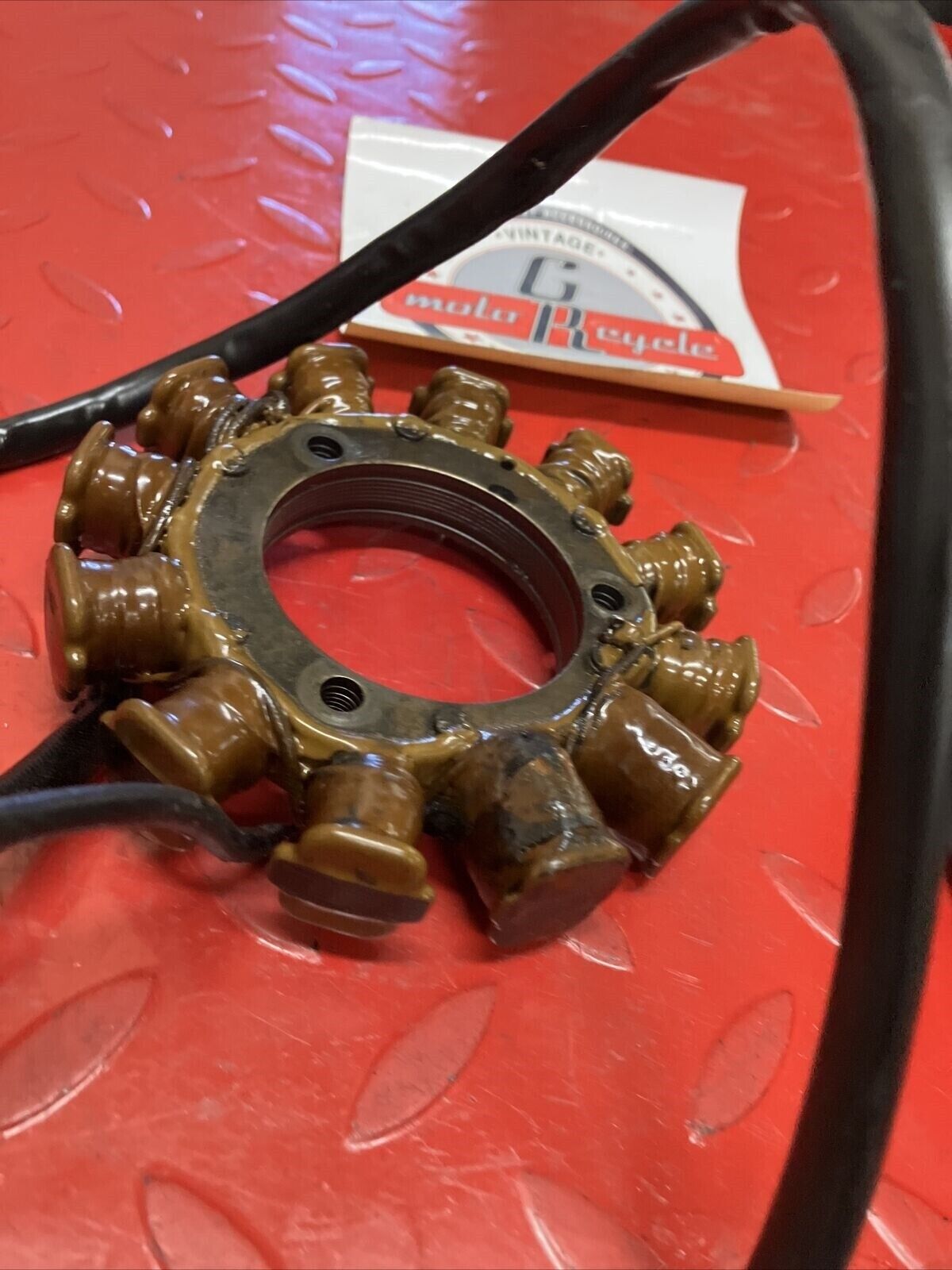 Honda XL350R 1984 stator flywheel rotor alternator magneto 1985