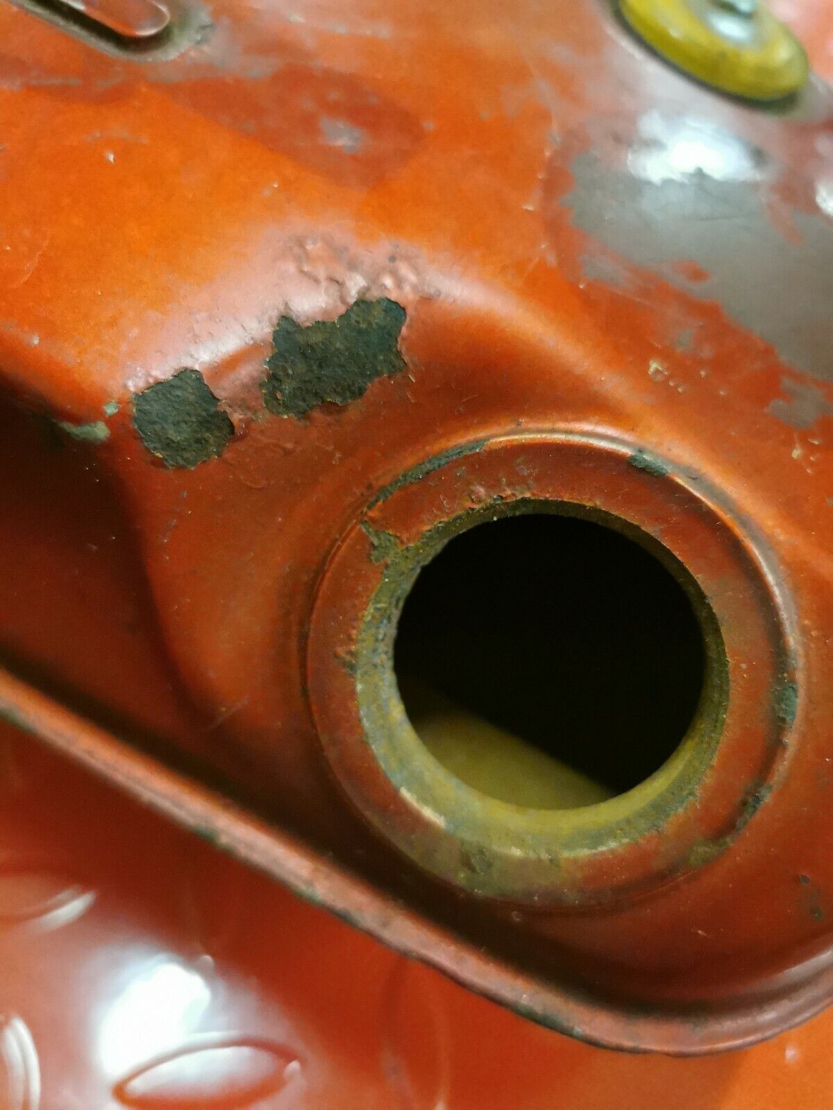 Suzuki X6 1969 oil tank T250 T20 Hustler S125
