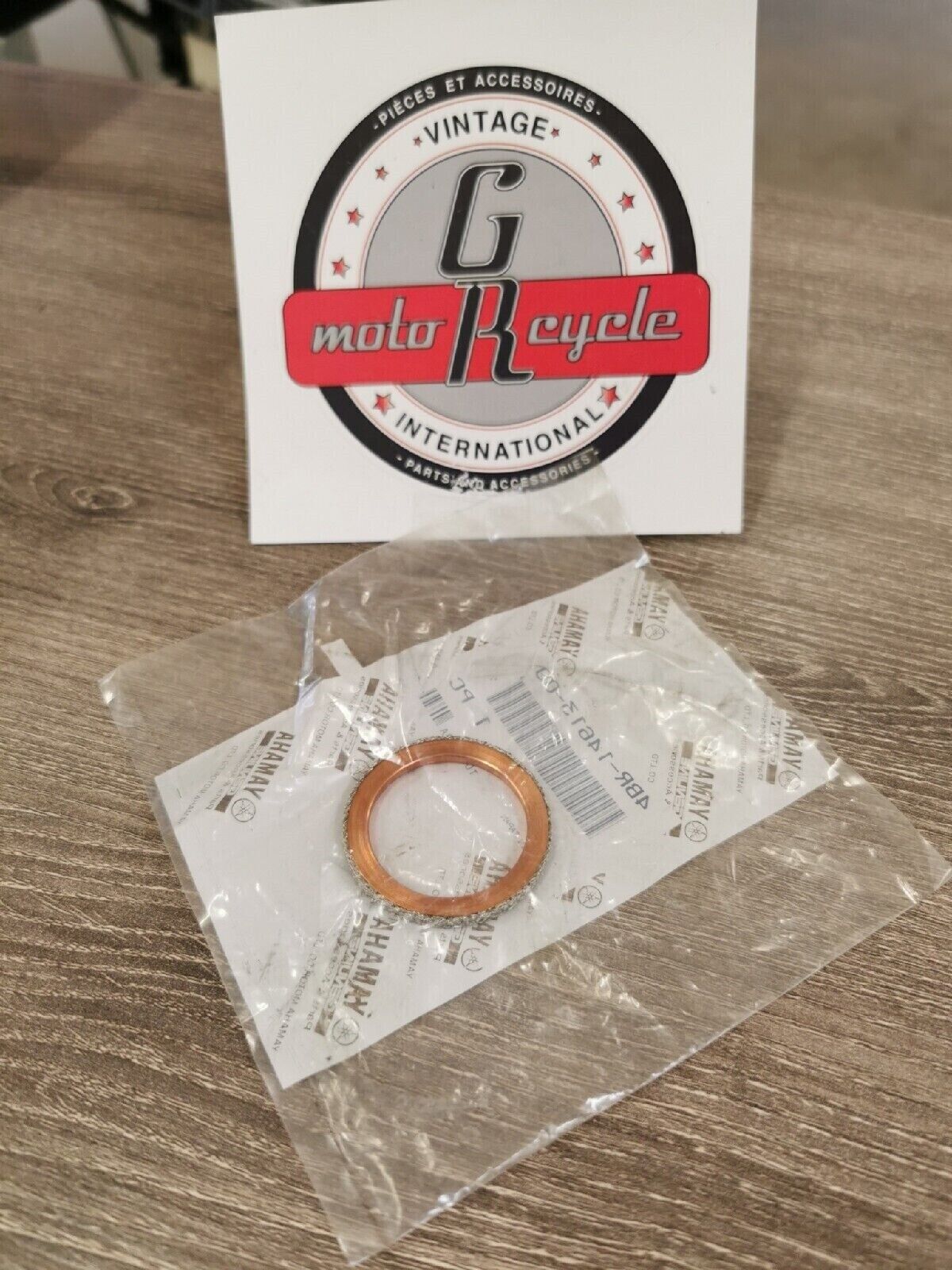 NEW NOS YAMAHA YG650 XT350 1986 - 2008 EXHAUST PIPE GASKET 4BR-14613-00-00 Y51