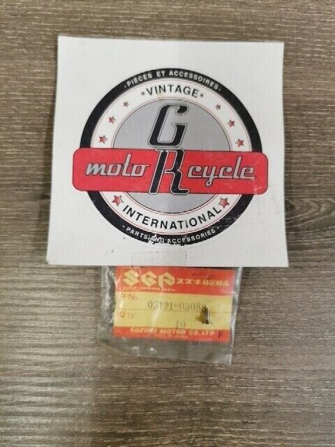 NOS SUZUKI GS400 GS550 GS750B GS850 SCREW 03121-03088 S46