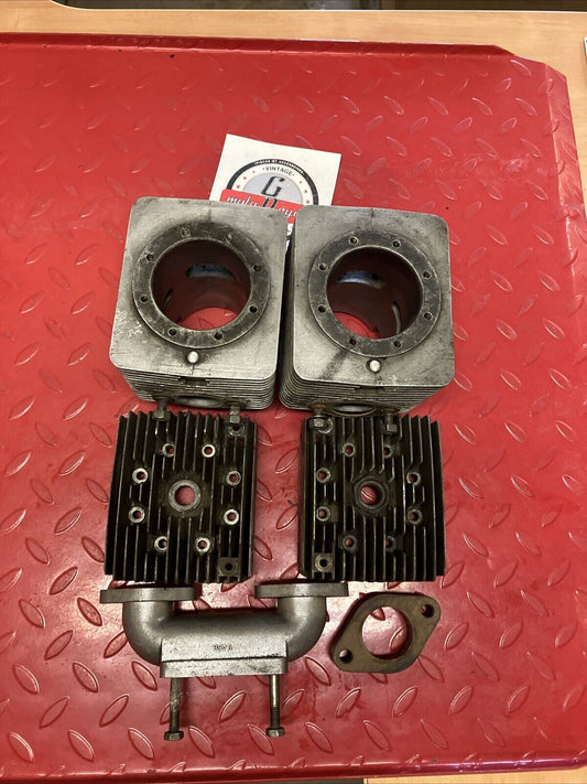 Hirth 220R 493cc 500cc Cylinder Jug Barrel head cover intake manifold flange kit