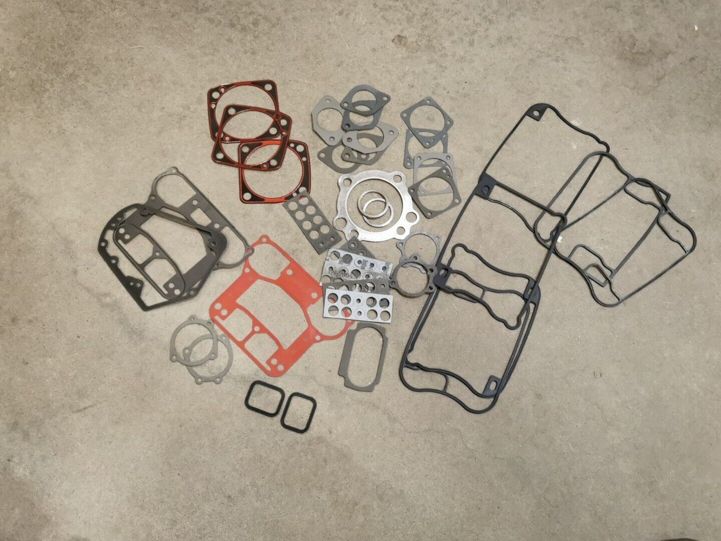 NOS James Gasket 3-5/8 BORE MOTORS Top End Gasket INCOMPLETE JGI-17033-92 J45