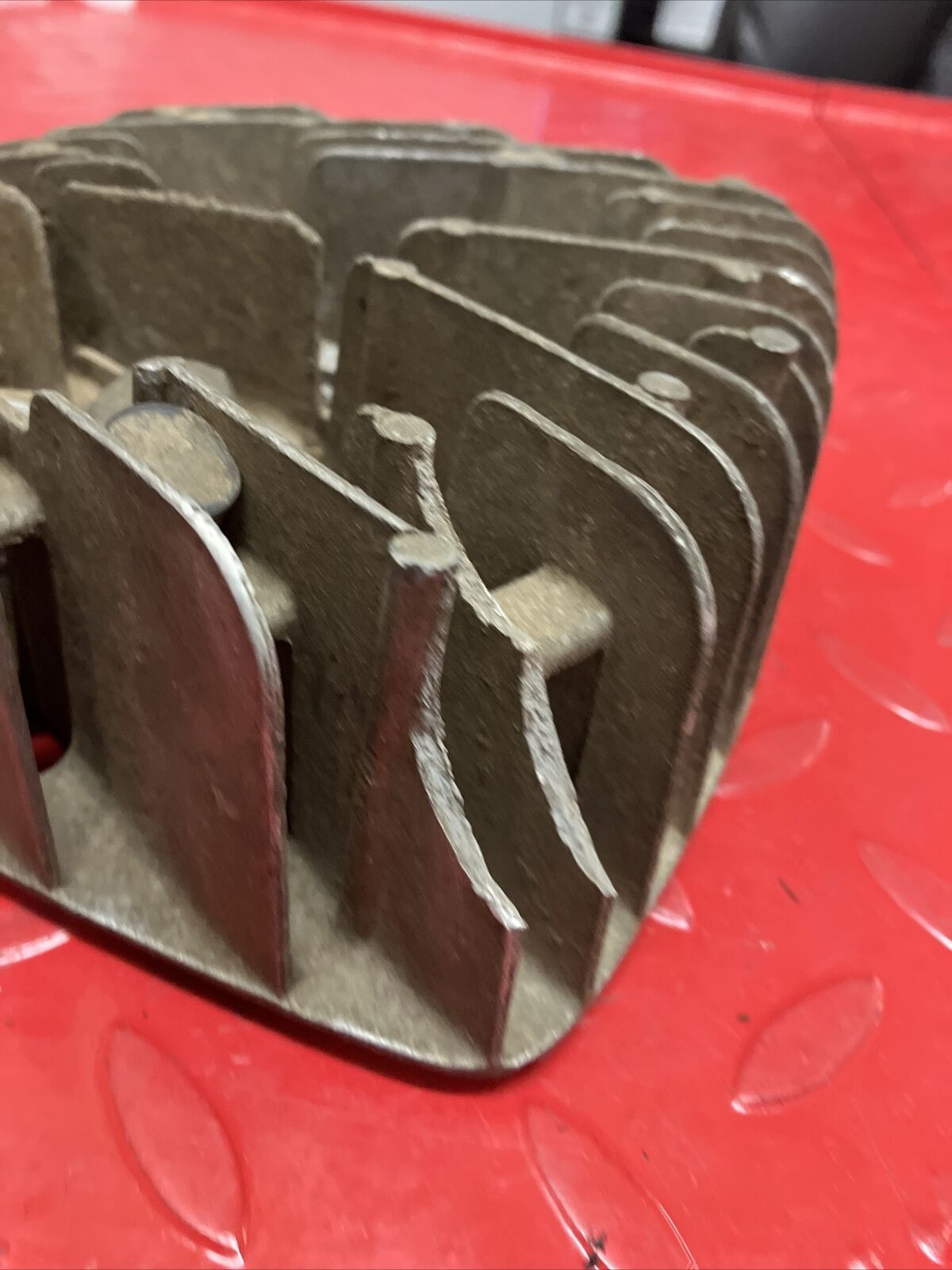 Suzuki TC125 1972 cylinder head jug barrel cover TS125