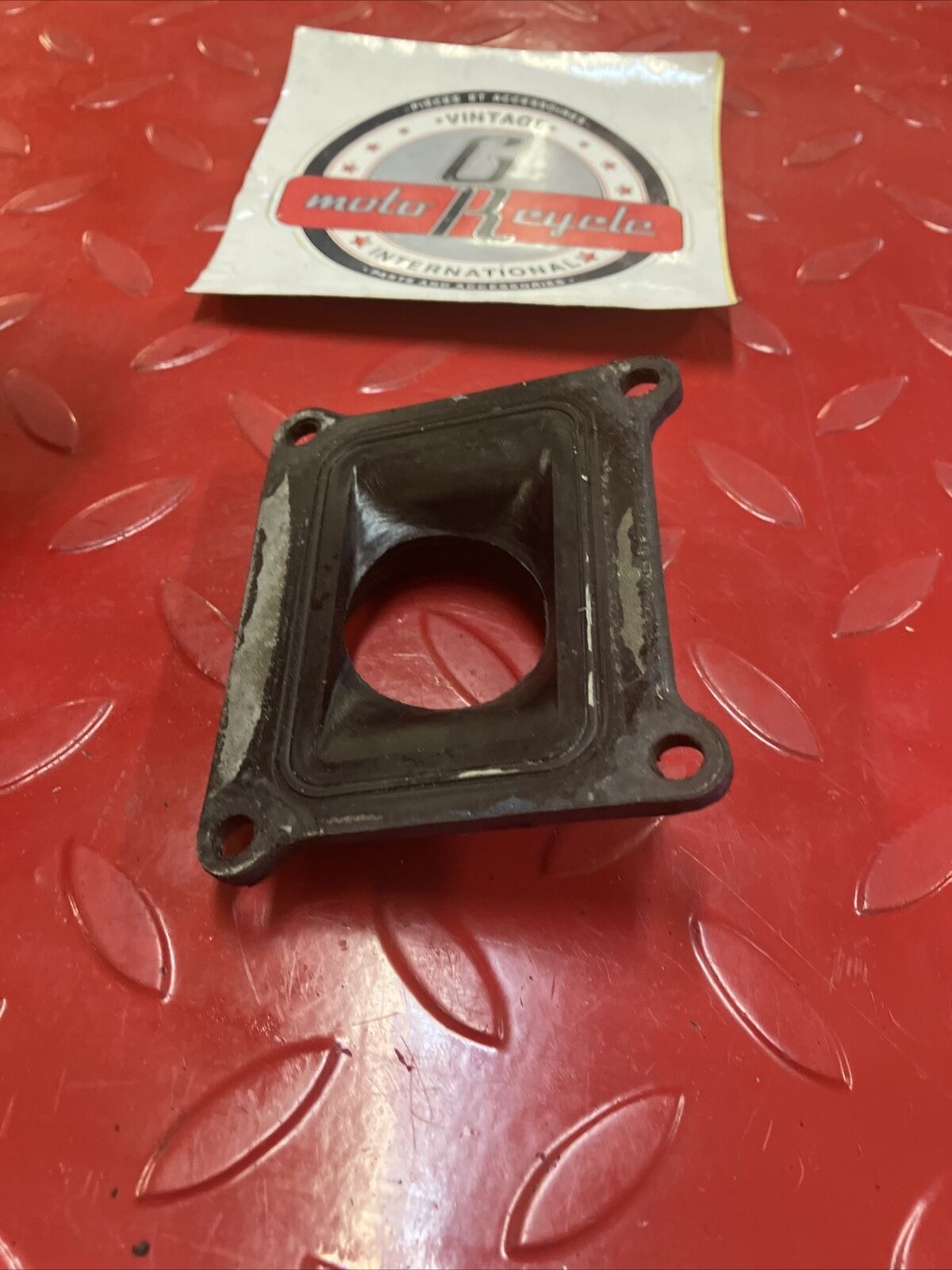 Suzuki RM125 1982 Intake manifold carburetor joint boot pipe 1983 2