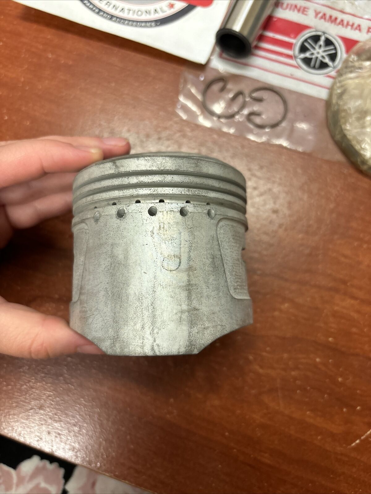 NOS Yamaha XS1 XS2 PISTON KIT O/S 0.25 256-11631-11-00 256-11635-01-00 Y176