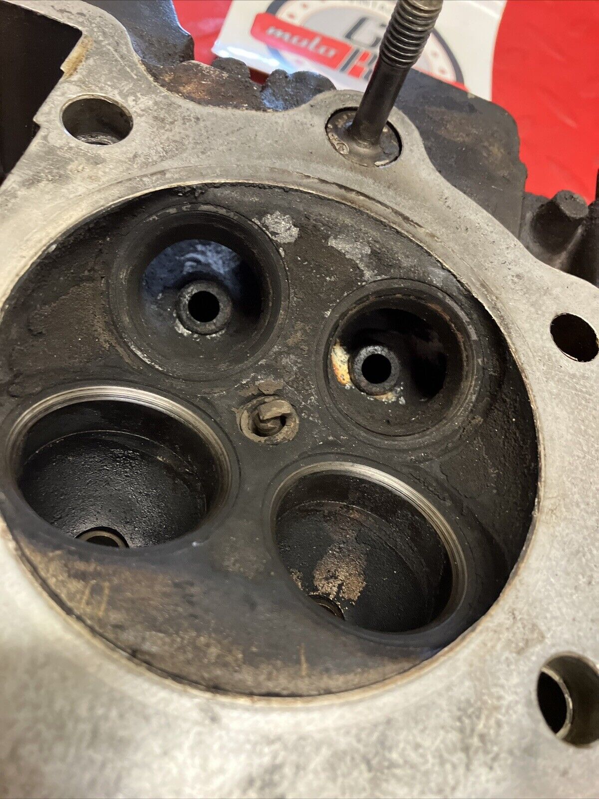 Honda XR350R 1985 cylinder head