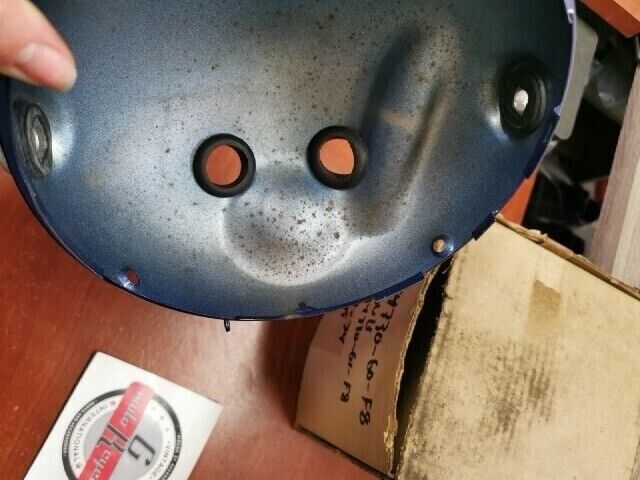 NOS Yamaha HEAD LAMP BODY BIRD BLUE 371-84330-60-F8 SUB 371-84330-61-F8 Y109