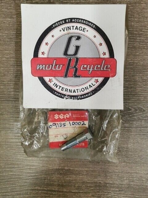 NOS SUZUKI TM250 T3502 TS100 T500 TC100 GT250 T350J BOLT 09135-10002 S46