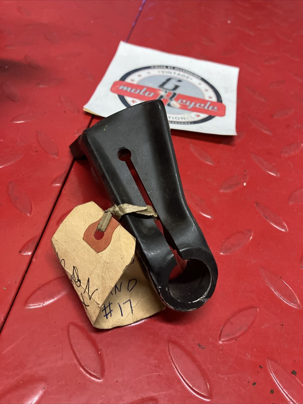 Kawasaki GPZ 550 750 1100 ZX550 ZX750 ZX1100 Left handlebar holder clamp U3