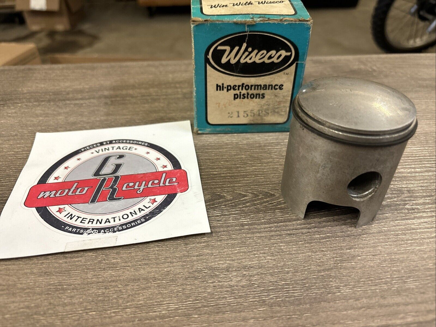 NOS WISECO SKI-DOO ROTAX 340 TNT OLYMPIC PISTON MISSING 1 RING 2155PS J62