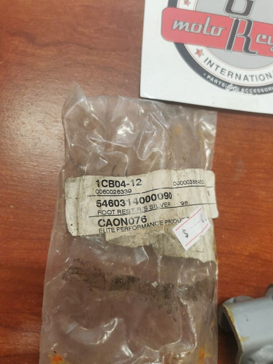 NOS KTM 50SX 540SX 60SX 620SX FOOT REST R/S SILVER '98 5460314000090 KT3