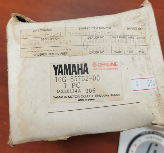 NOS Yamaha FUEL METER SENDER UNIT ASSEMBLY 16G-85752-00-00 Y87
