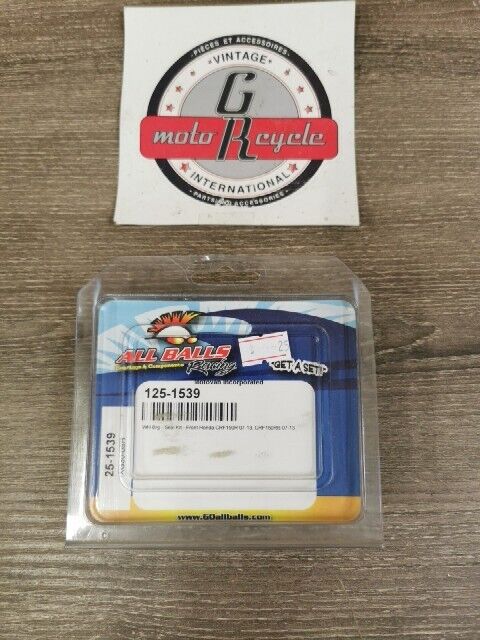 NOS ALL BALLS CRF150R CRF150RB WHEEL BEARING SEAL KIT FRONT 25-1539 J53