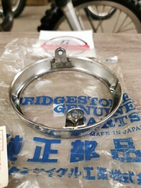 NOS BRIDGESTONE 90 BRIDGESTONE 100 Headlight Rim  8140-5010 B1